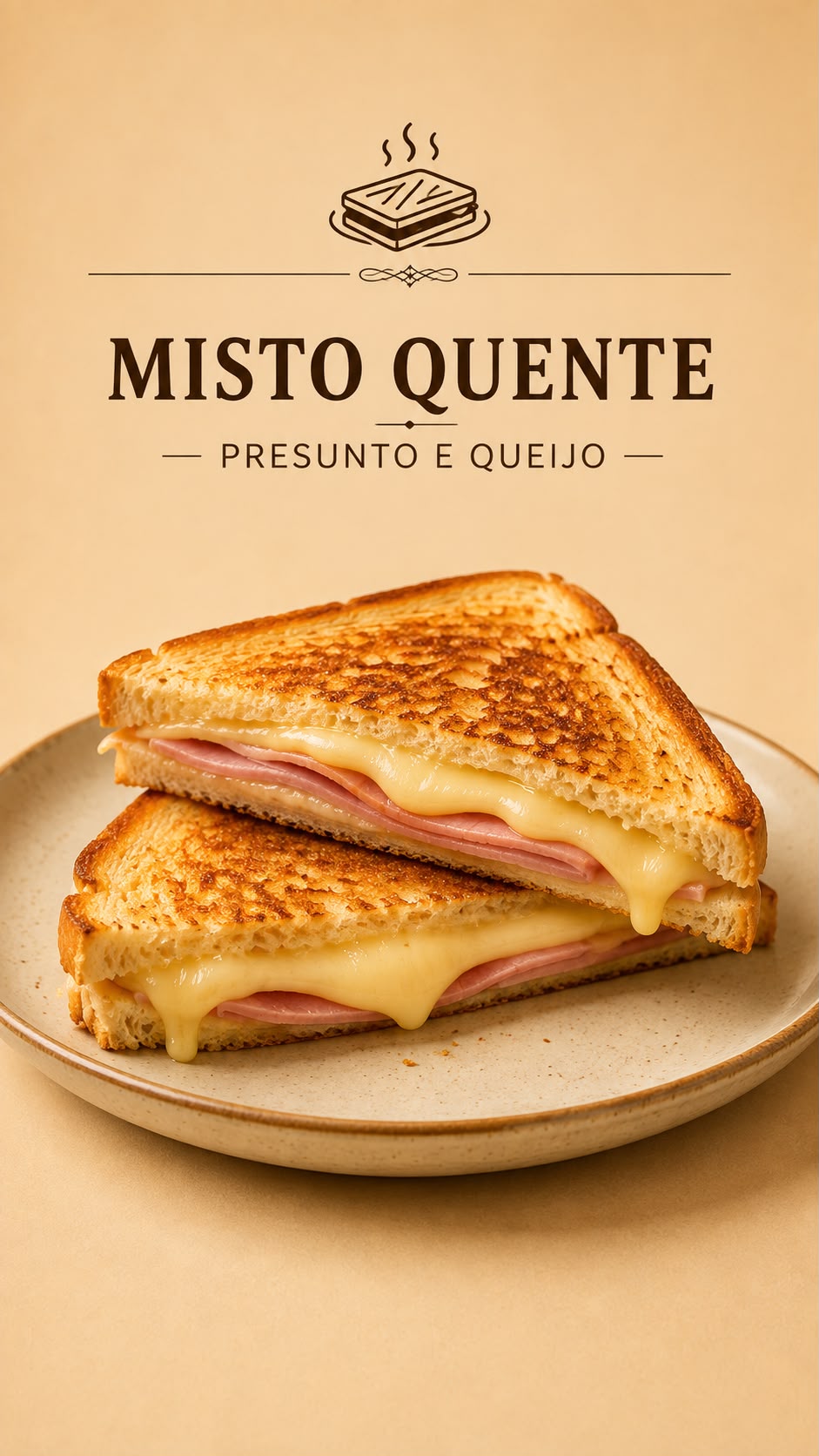 Lanche fotografado na Ráfia