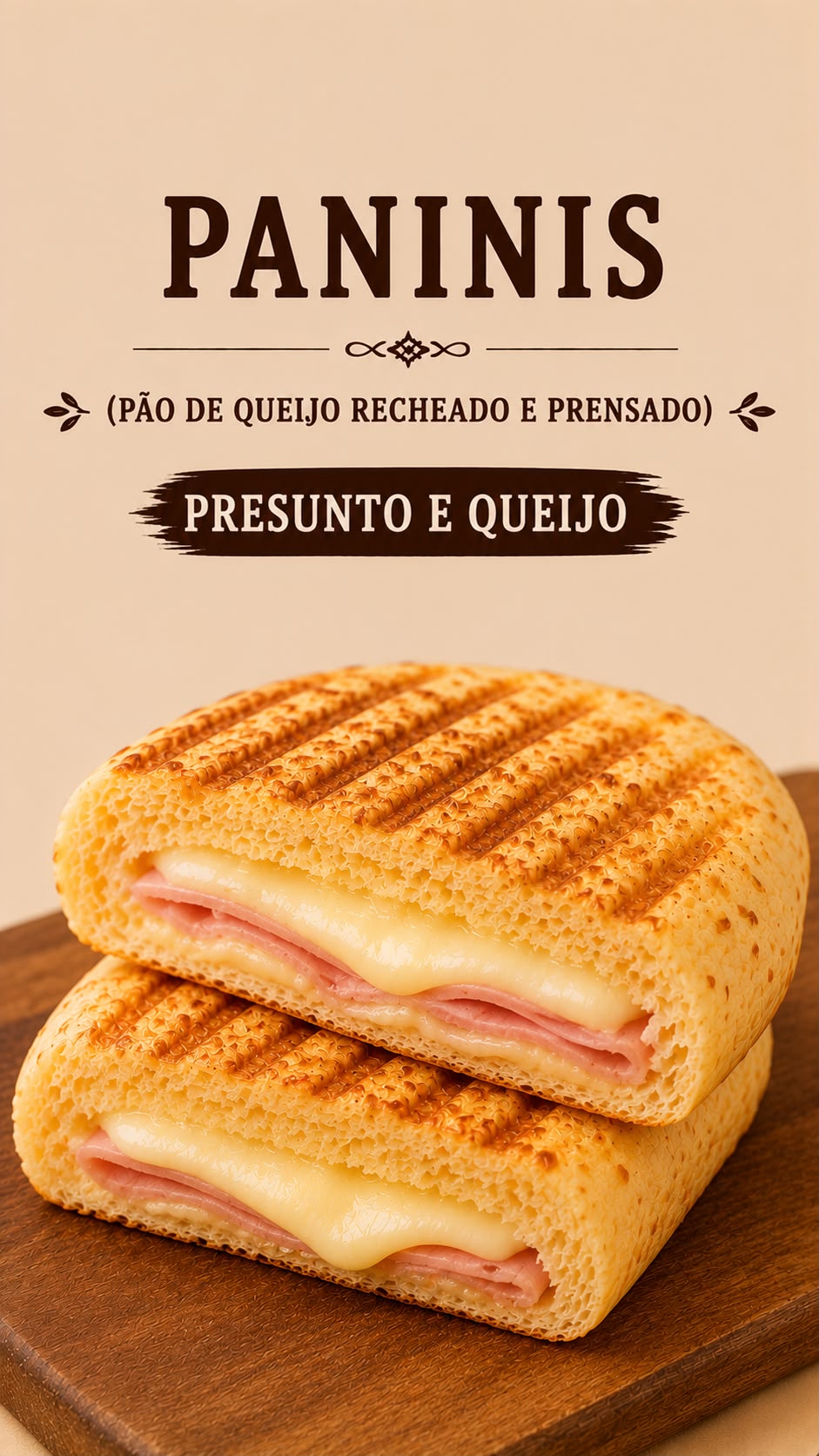 Panini Presunto e Queijo